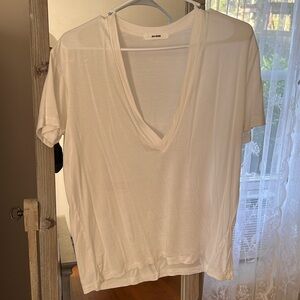 Joah Brown plunge v neck tee medium worn once